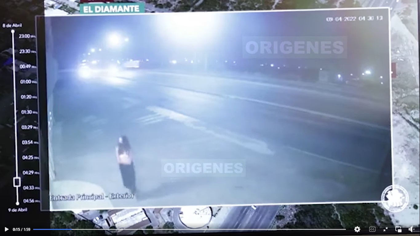 FISCALÍA PRESENTA ÚLTIMOS VIDEOS DE DEBANHI CON VIDA