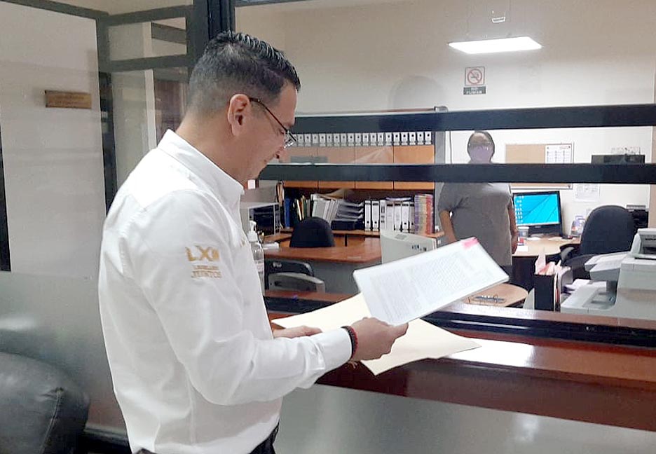 ENTREGÓ RENÉ OYARVIDE INICIATIVA DE REFORMA EN MATERIA DE MOVILIDAD