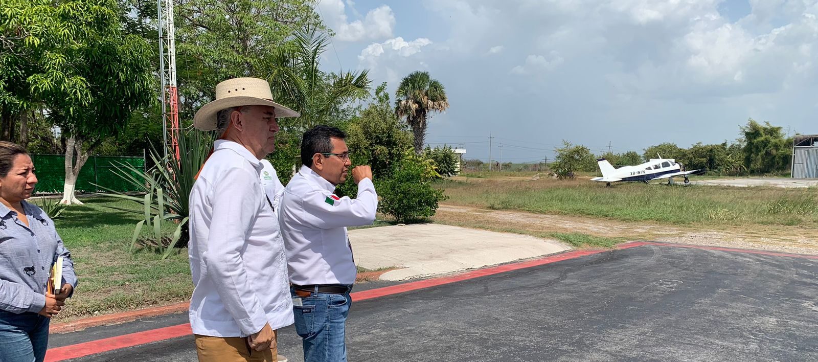 CON APOYO DEL ESTADO AVANZA MODERNIZACIÓN DE AEROPUERTO DE TAMUÍN