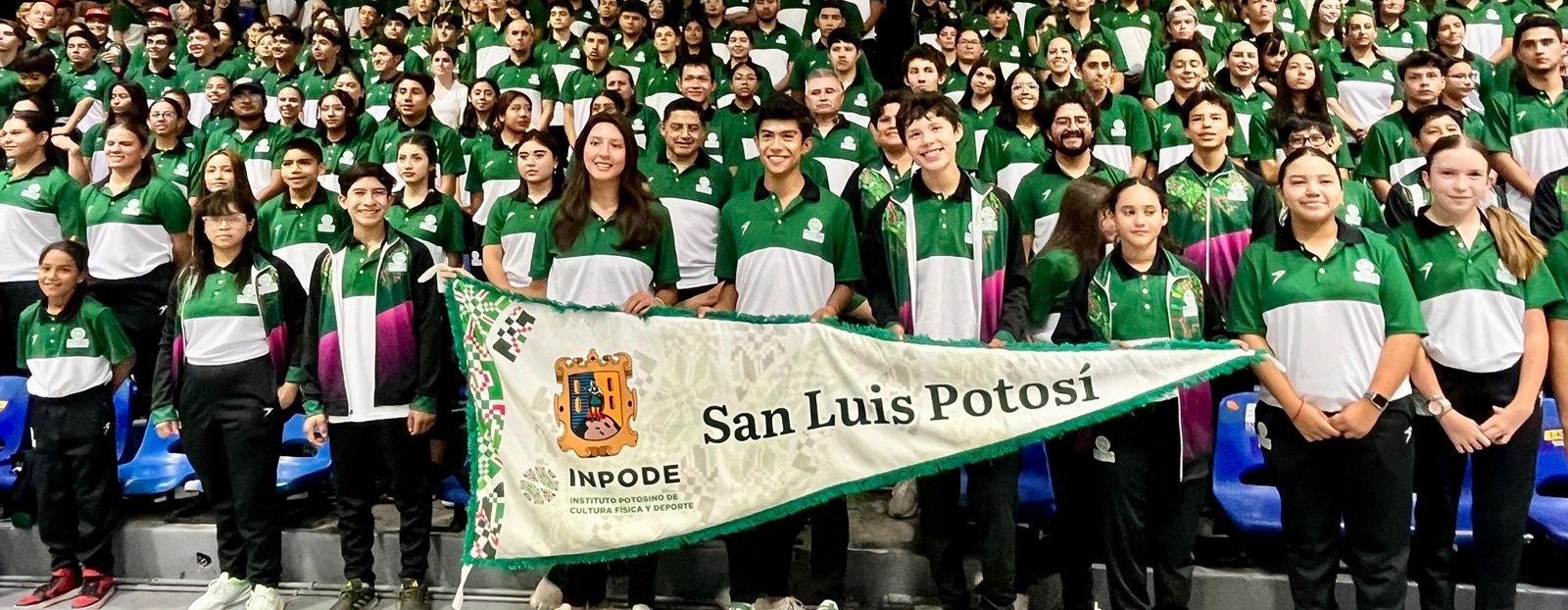ABANDERAN A DELEGACIÓN POTOSINA QUE PARTICIPARÁ EN JUEGOS CONADE 2024