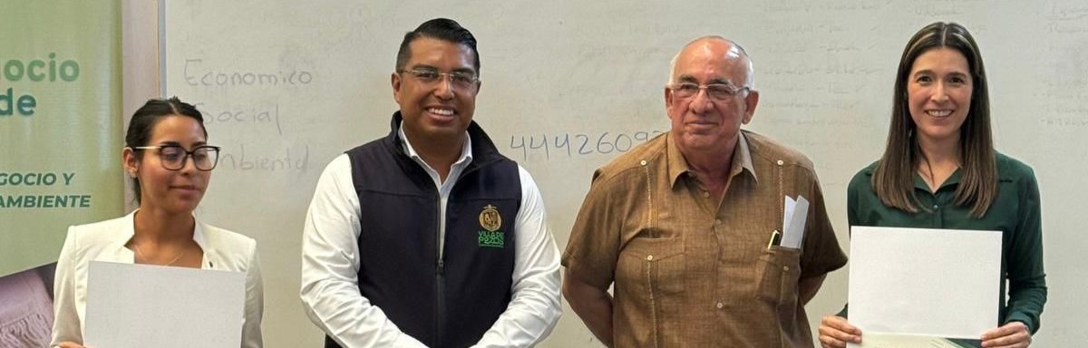 CONCLUYE CON ÉXITO TALLER “MI NEGOCIO VERDE”